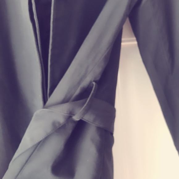 MOSSIMO Black Trench Coat🌼 - Picture 14 of 16